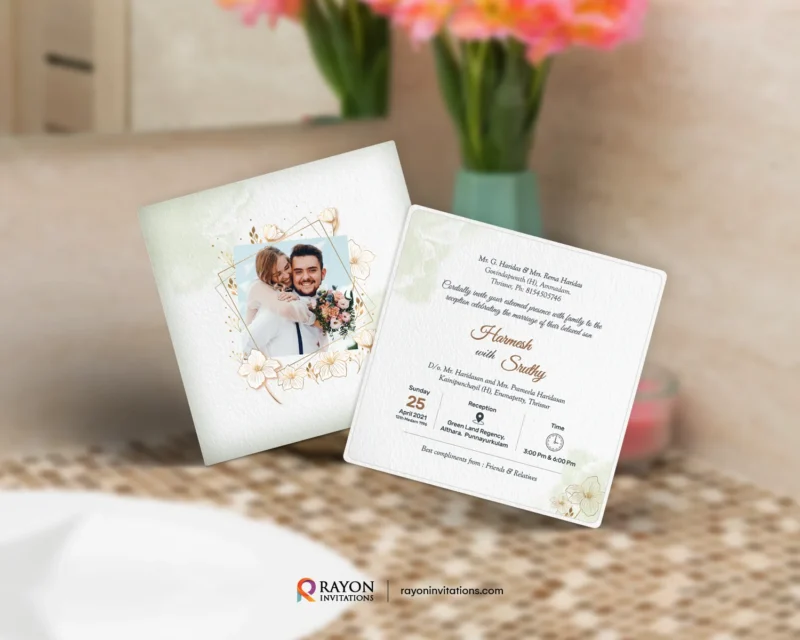 Wedding Invitation Cards Irinjalakuda