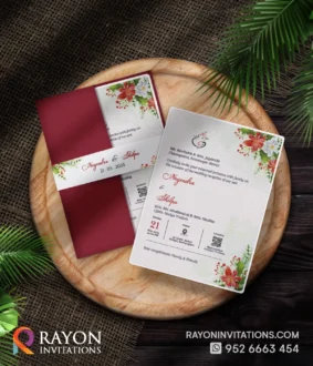 Holy Communion Invitation Cards online Attingal