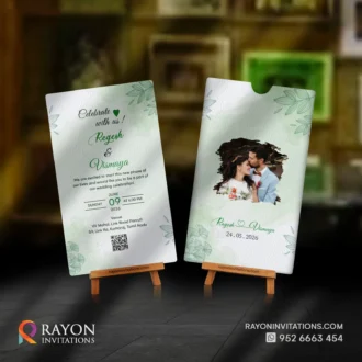 Hindu Wedding Invitation Cards and printing Attingal