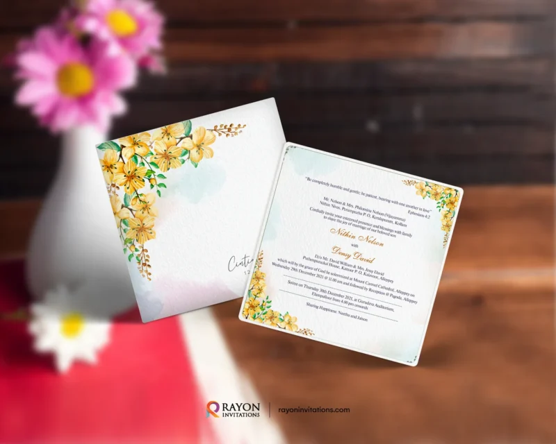 Wedding Cards and Invitation Cards Printing Koduvally