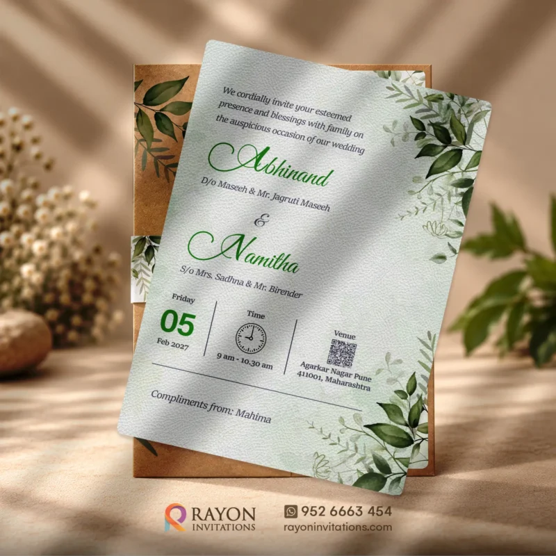 Wedding Cards Changanassery