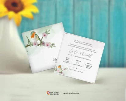 Muslim Wedding Invitation Cards online Attingal