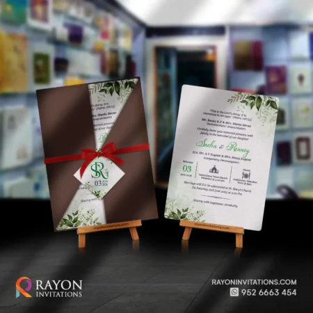 Muslim Wedding Invitation Cards online Payyanur