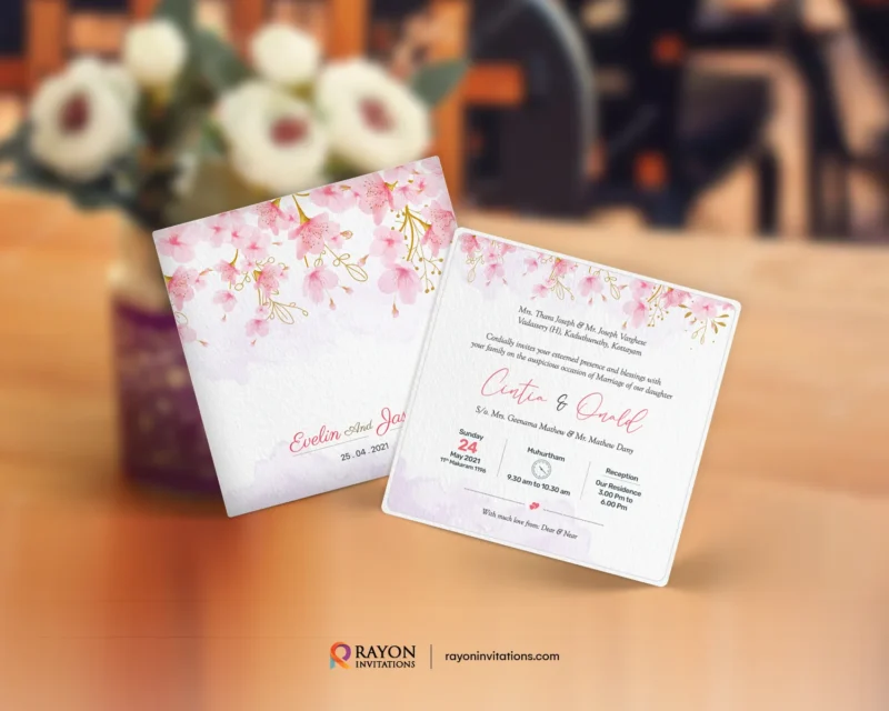 Wedding Invitation Cards Kozhikode