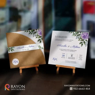 Hindu Wedding Invitation Cards and printing Nileshwaram
