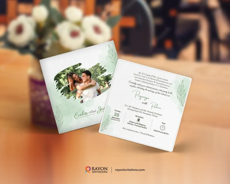 Wedding Invitation Cards Erattupetta