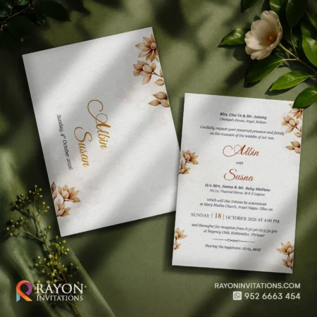 Elegant Floral Wedding Invitation Cards-0228