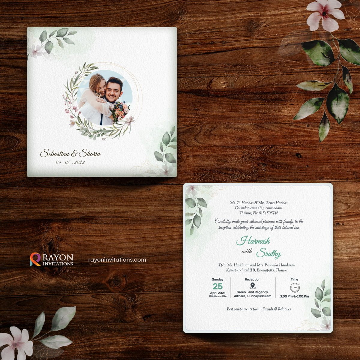 Wedding Cards & Invitation Cards at Chelakkara