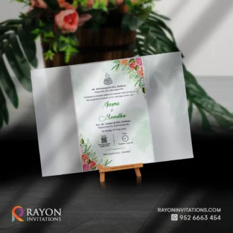 Wedding Cards and Invitation Cards Printing Parappanangadi