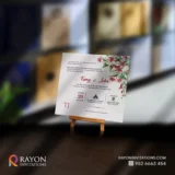 Customized Floral Wedding Invitation Cards Online