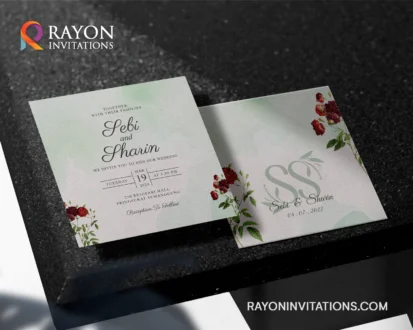 Floral Wedding Invitation Cards Online