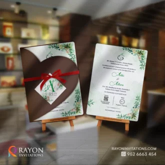 Hindu Wedding Invitation Cards and printing Tripunithura