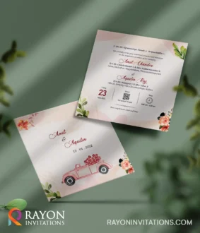 Customised Wedding Cards & Invitation Cards online Koduvally