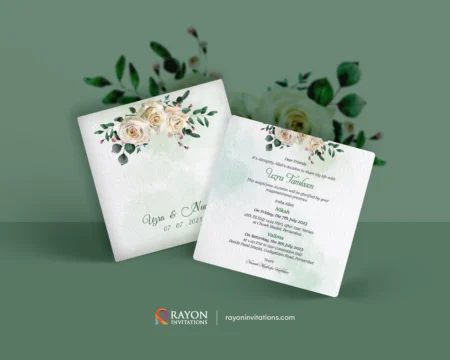 Muslim Wedding Invitation Cards online Kozhikode