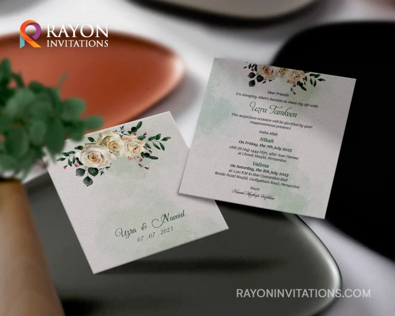 Customised Wedding Cards & Invitation Cards Kattappana