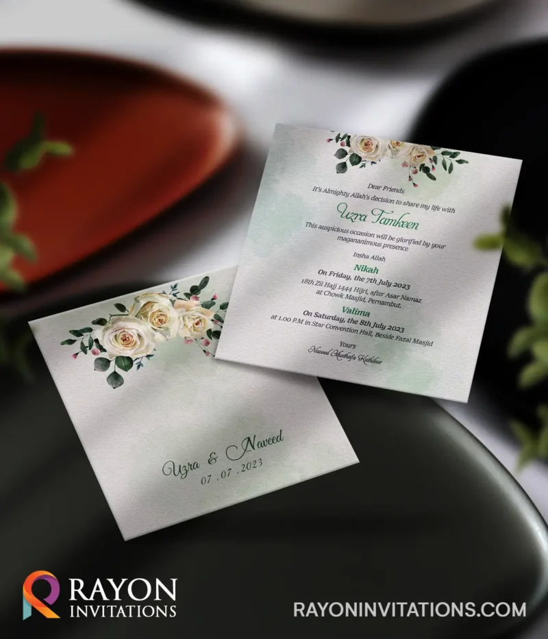 Customised Wedding Cards & Invitation Cards Kattappana