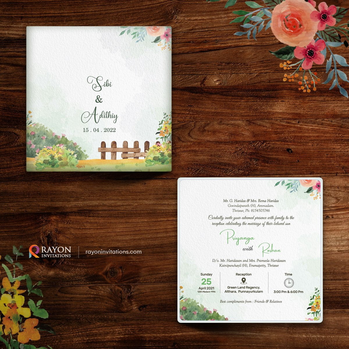 Wedding Invitation Cards Madurai