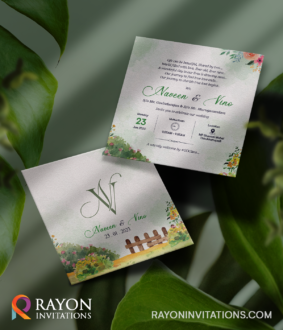 Christian Wedding Invitation Cards Kerala