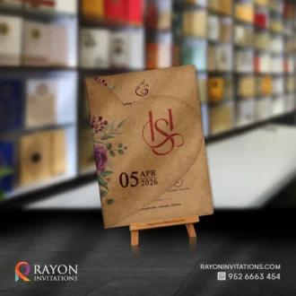 Laser Cut Wedding Cards