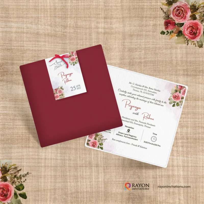 Wedding Invitation Cards at Thalassery