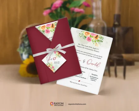 Hindu Wedding Invitation Cards and printing Thiruvananthapuram