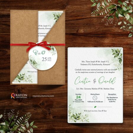 Wedding Cards & Invitation Cards online order Haripad