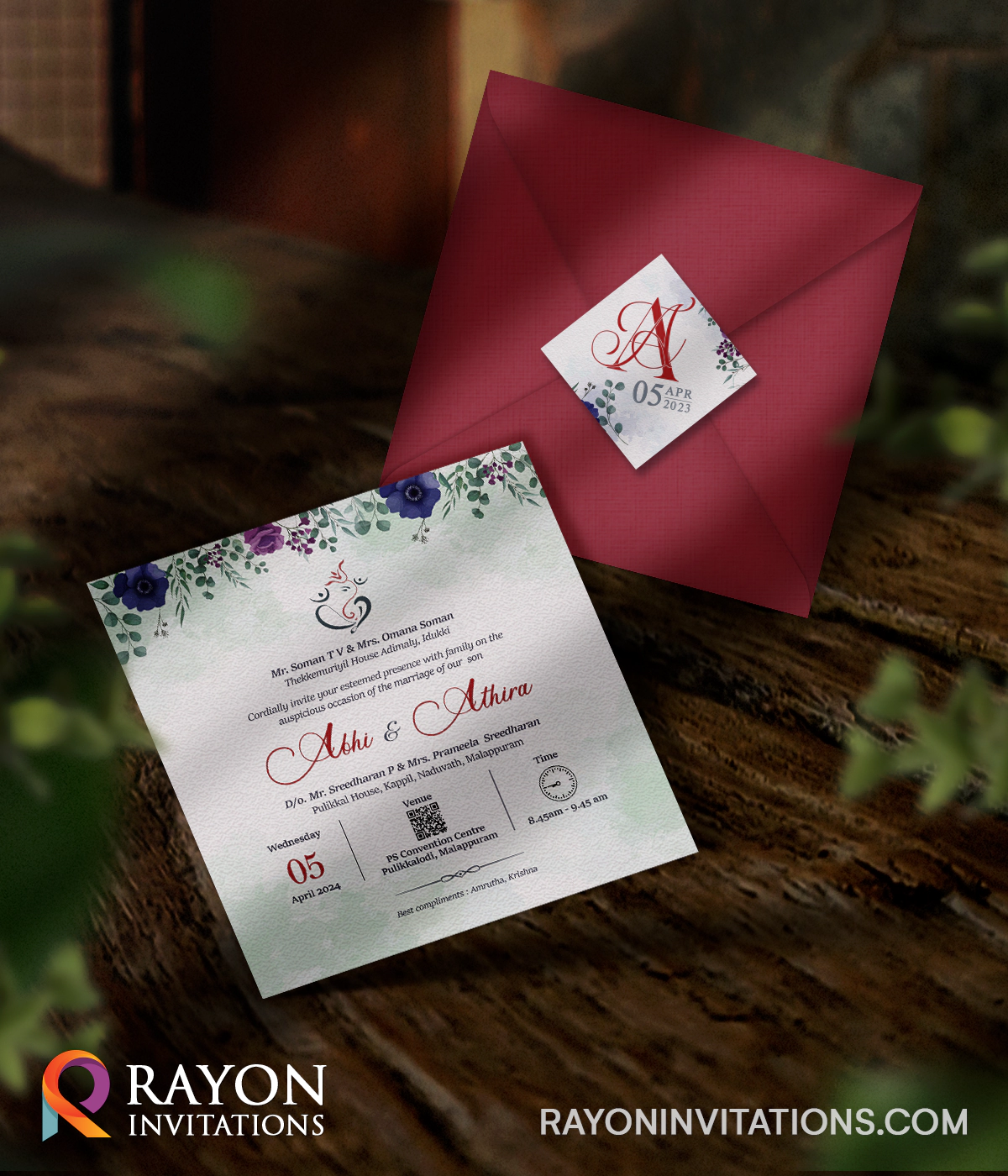 Wedding Invitation Cards at Irinjalakuda