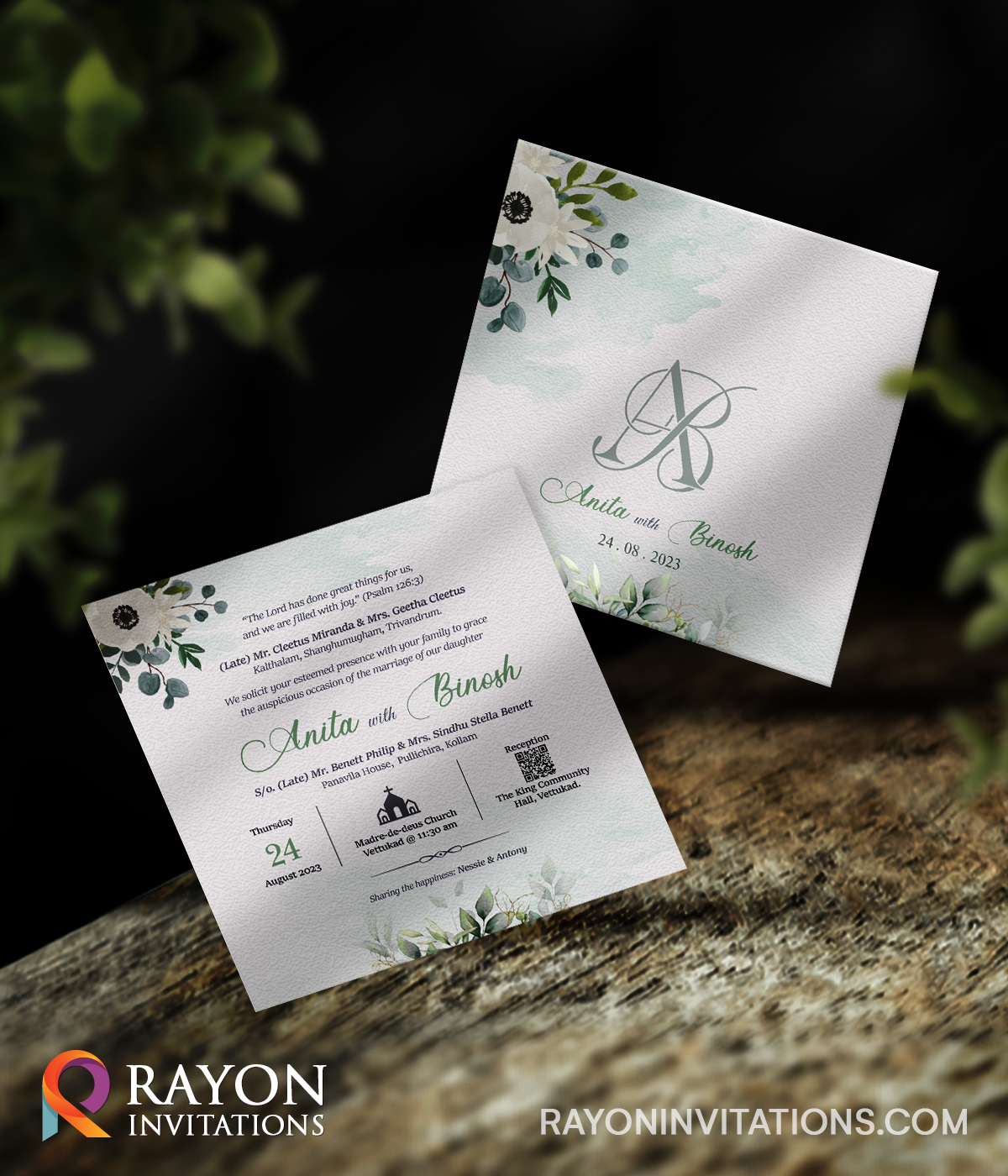 Wedding Cards and Invitation Cards Printing Thrissur Kerala
