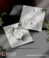 Muslim Wedding Invitation Cards online Kasaragod