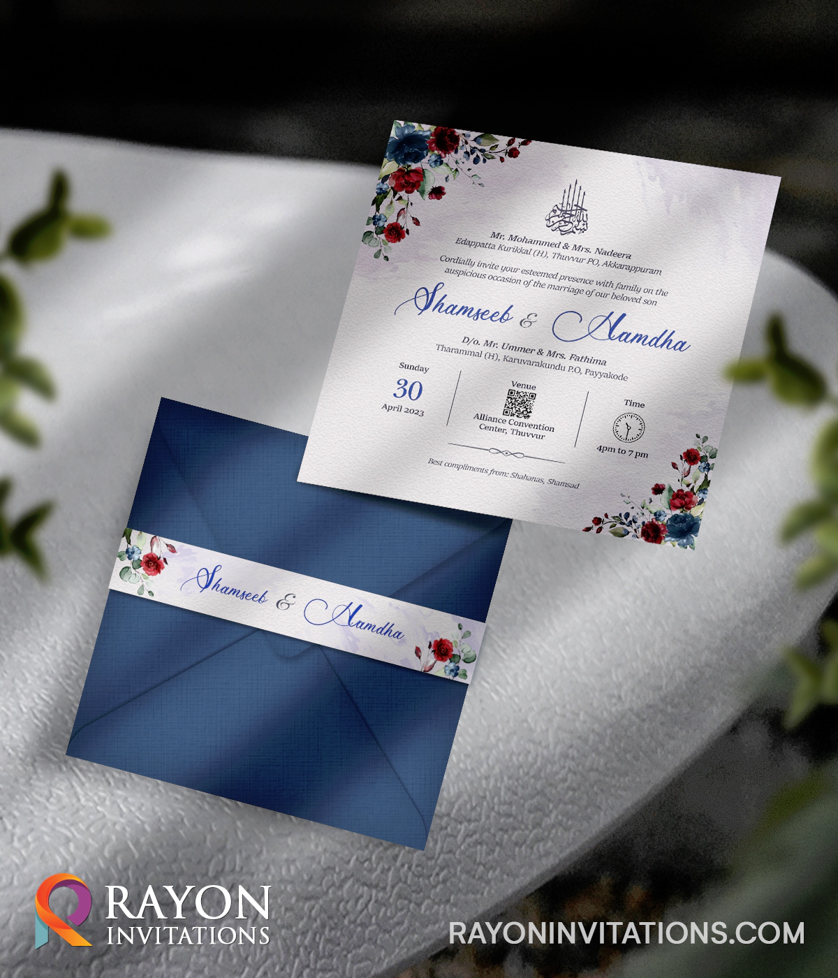 Wedding Invitation Cards at Chavakkad