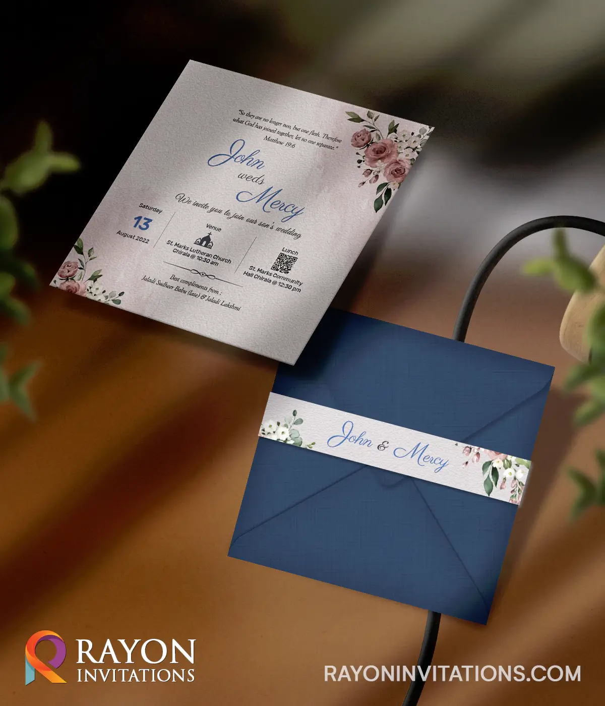 Hindu Wedding Invitation Cards and printing Thrissur