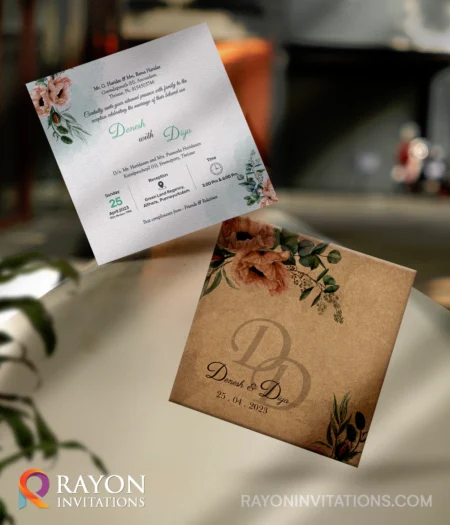 Muslim Wedding Invitation Cards online Ernakulam