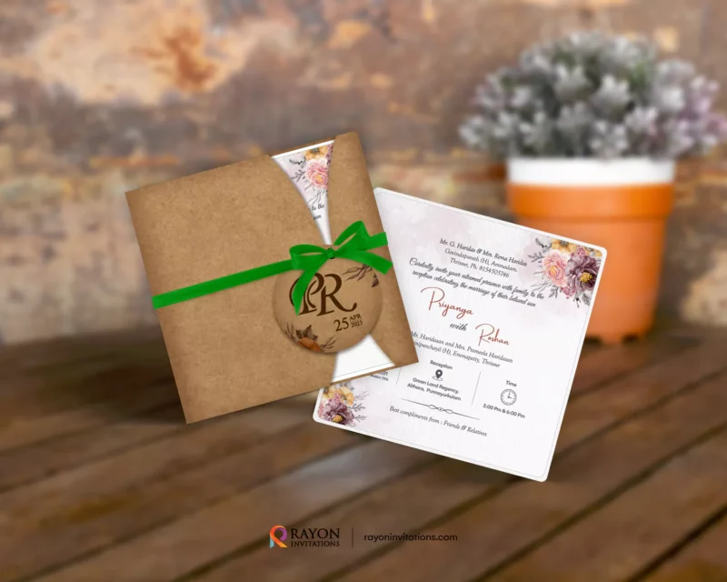 Customised Wedding Cards & Invitation Cards online Perinthalmanna