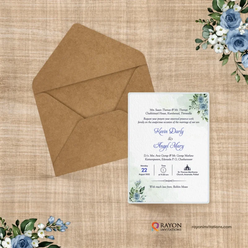 Wedding Invitation Cards Haripad