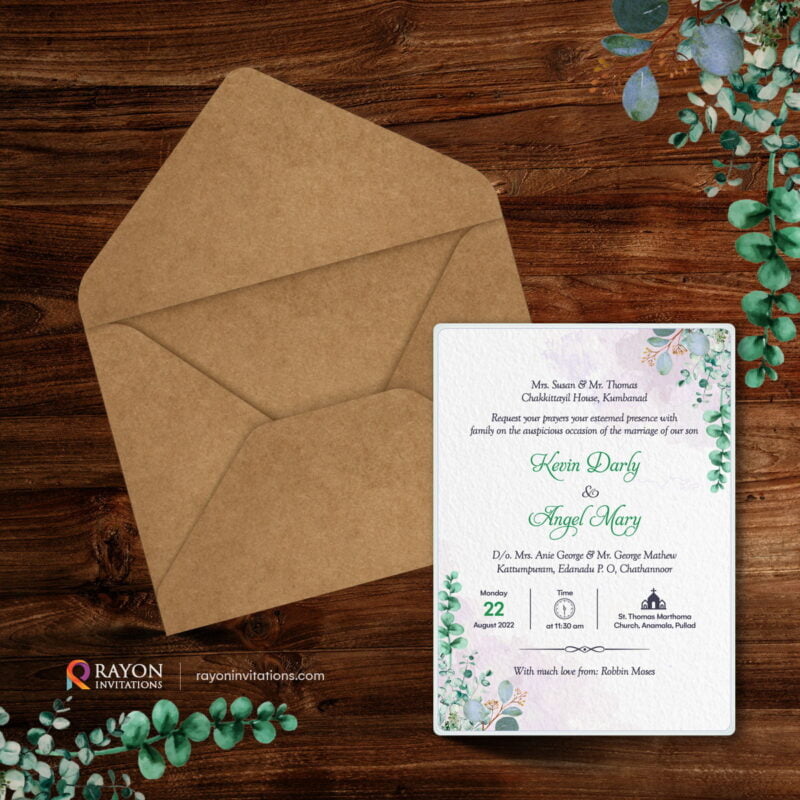 Wedding Cards Cherthala