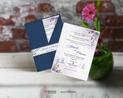 Muslim Wedding Invitation Cards online Kottakkal