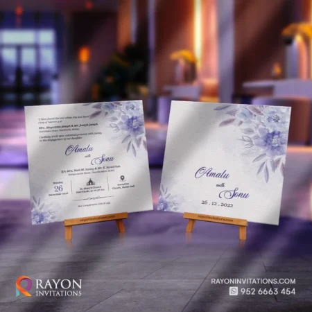 Customised Wedding Cards & Invitation Cards online Kottakkal