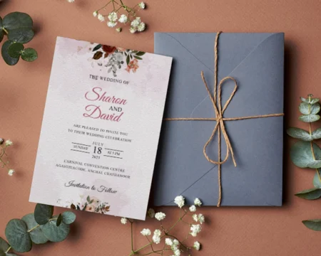 Wedding Cards & Floral Invitation Cards online order
