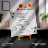 Christian Wedding Invitation Cards online Mattannur