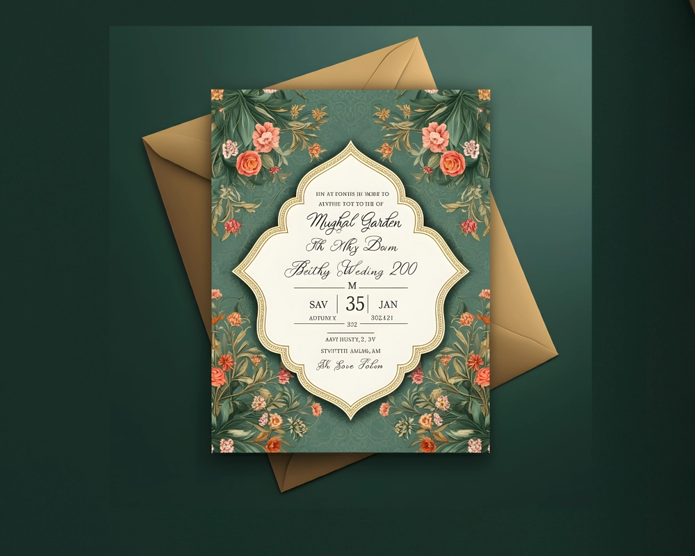 Creative Wedding Invitation 1