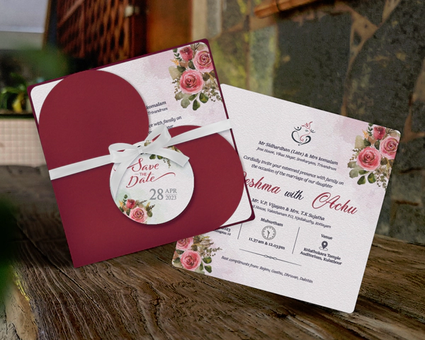 Customized Wedding Invitation Cards