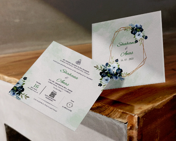 Muslim Wedding Invitation Cards Online