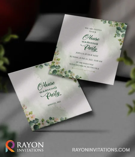 Housewarming Invitation Cards Thiruvananthapuram