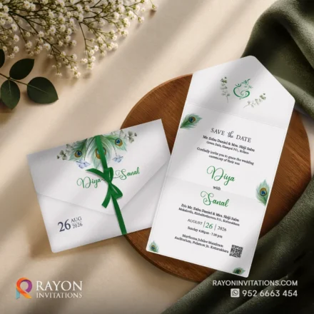 Bengali Marriage Invitation Cards