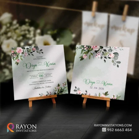 Christian Wedding Card Designs