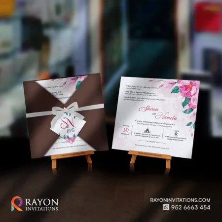 Custom Wedding Invitation Cards Kerala