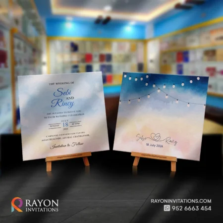 Customised Wedding Cards Ernakulam