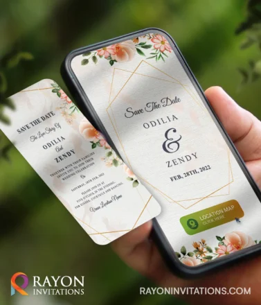 Customised Wedding Invitation Cards Under ₹20