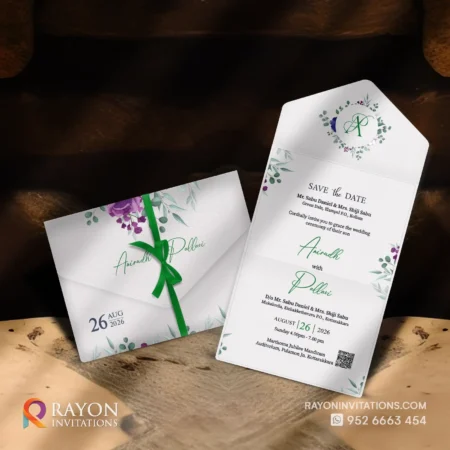 Hindu Wedding Invitation Cards Tamil Nadu