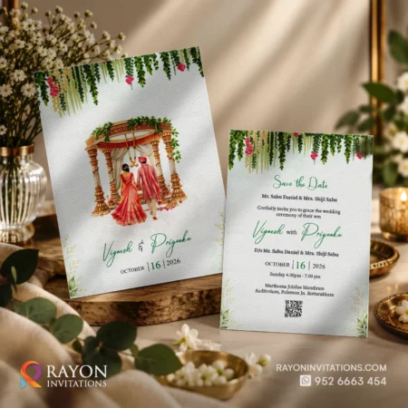 Hindu wedding cards Malappuram